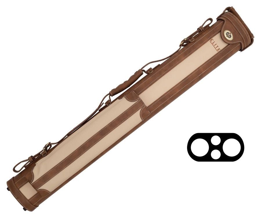 Picture of Elite Cue Case 2x2 Chestnut